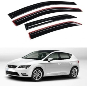 Resim XPower Seat Leon 2012-2019 Mugen 4 Lü Cam Rüzgarlığı 