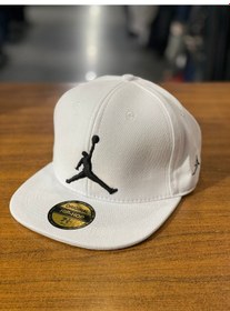 Resim Hamze Nakışlı Beyaz Renk Hip Hop Snapback Rapper Cap Şapka 