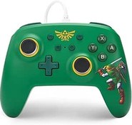 Resim Nintendo Switch için kablolu PowerA kontrol cihazı - Hyrule Defender, Gamepad, oyun kumandası, kablolu denetleyici, resmi lisanslı 