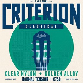 Resim La Bella C750 Klasik Gitar Teli Seti (Profesyonel - Carbon Series) | Florokarbon Tizler, Gümüş Kaplama Baslar, Modern ve Parlak Ses Projeksiyonu | Uyum: 4/4 Standart Klasik Gitar 