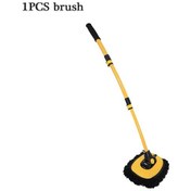 Resim Maxaccess Eafc Uzun Saplı Araba Yıkama Fırçası Süngeri 3 Seviye Telescopic Sap Değiştirilebilir Mikrofiber Başlık Otomobil Detay Temizliği İçin 
