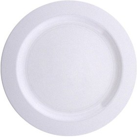 Resim Beyaz Sert Plastik Parti Tabağı 26 Cm 10'lu Tek Kullanımlık Beyaz 