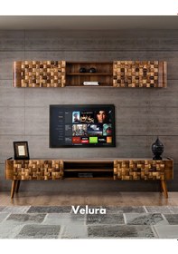 Resim Amazon Tv Ünitesi Kahverengi 