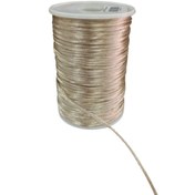 Resim Sıçan Kuyruğu ip Floş 0,5 mm Bej 10 Metre 