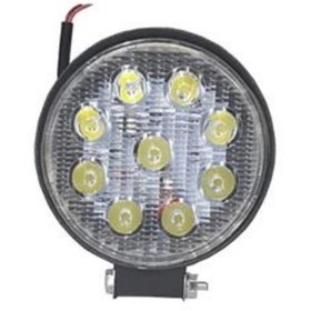Resim ALLES 10-30VOLT 27W 9 LEDLİ IP67 LED IŞIK PROJEKTÖR YUVARLAK 