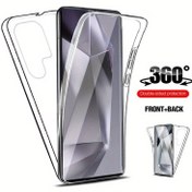 Resim For Galaxy S25, S25 Plus ve S25 Ultra için tasarlanmış bir 2'si 1 arada hibrit şeffaf kılıf, bu cihazlar için tam 360 derece koruma sunar. Şok geçirmez yumuşak bir kapak olan bu kılıf aynı zamanda for samsung S25 Ultra, S25 Plus, S24 FE, S24, S24 Plus ve S24 için de uyumlu bir seçenektir. 