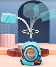 Resim Genel Markalar Çok Renkli Sevimli Hayvan Kabinli Çocuk Masa& Gece Lambası RGB LED Esnek Başlıklı Gece Lambası 