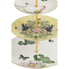 Resim Wonderlust Waterlily 3 Katlı Pasta Standı 