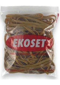 Resim Ekoset Kalın Kasa Lastiği 200 Adet 180 x 5 MM 
