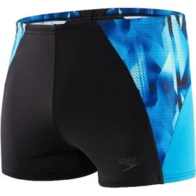 Resim Speedo Eco Endurance Aquashort Çocuk Yüzücü Mayosu Siyah 