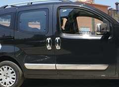Resim OMSA Citroen Nemo Krom Yan Kapı Çıtası 4 Parça 2007-2016 Arası 