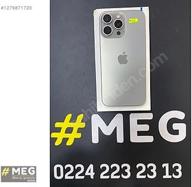 Resim Apple iPhone 15 Pro Max İkinci El TR | 256 GB | Natürel Titanyum 