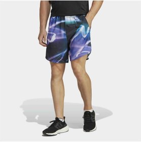 Resim adidas Designed For Training Heat.rdy Hiit Allover Print Erkek Şort 