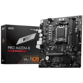 Resim Msı Pro A620m-b Ddr5 Hdmı Pcıe 4.0 Am5 Matx 