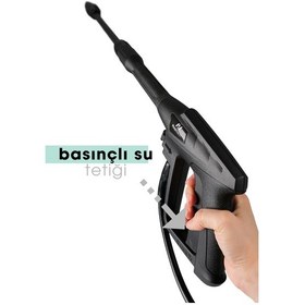 Resim Vcr-100p Yüksek Basınçlı Oto Yıkama Makinesi - 150 Bar Hortumlu Ve Sprey Tabancalı 