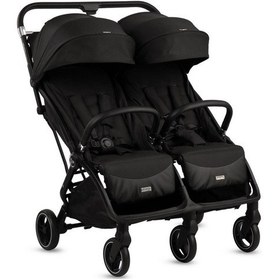 Resim Kraft Duplo İkiz Bebek Arabası - Siyah 