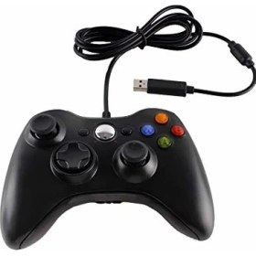 Resim Xbox 360 PC Uyumlu Wired Kablolu Kol Gamepad Joystick Controller 