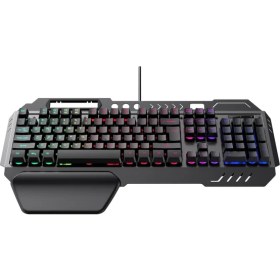 Resim Havit Gamenote KB838L Rainbow Aydınlatma Metal Oyuncu Klavyesi 