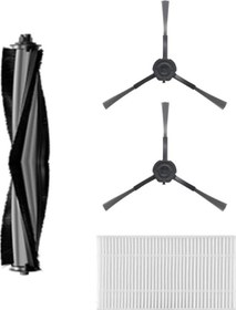 Resim Karaca Vantuz Off Road 2in1 (RS007) Robot Süpürge Uyumlu 4'lü Yedek Parça Seti - Muadil Ürün 