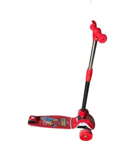 Resim Aliş Power Slider Kırmızı Çocuk Scooter 2+ Yaş Turuncu 