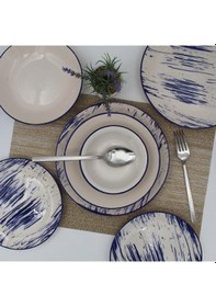 Resim Royal 48 Parça 12 Kişilik Yemek Takımı-desenli 