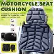 Resim 2 Motosiklet Koltuk Kılıfı - Büyük ve Küçük, Şok Emici, Su Geçirmez, Nefes Alabilir, UV Koruma, Şehir Motorları, Uzun Mesafe Seyahatler, Yaz Maceraları ve Tatil Sürüşleri, Şık Tasarım, Dayanıklı Malzeme 