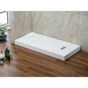 Resim Stina Corner 160x169 Dikdörtgen Monoblok Duş Teknesi 