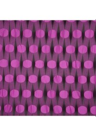 Resim Büyük Puanlı Model Fuşya Renk Ip Perde Hazır Ip Perde 300x280 