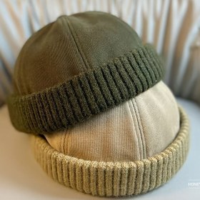 Resim Unisex Sonbahar Kış Beresi - Zeytin Yeşili Hip-Hop Sokak Stili Kafatası Bere, Hafif Polyester Beanie, Erkek ve Kadınlar için Elde Yıkanabilir Spor & Günlük Moda Hediyelik 
