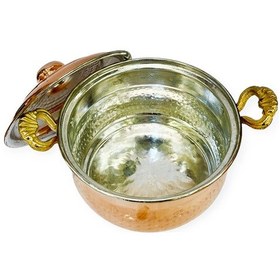 Resim Maraş Bakır Güveç Tencere No: 3 