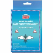 Resim Autokit Kaza Tespit Tutanağı Kalemli 