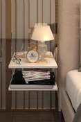 Resim Kenzlife Komodin Guiseppe Byz Komidin 39*19 2 Parça Duvara Monte Askı Aparatlı (MNG) 