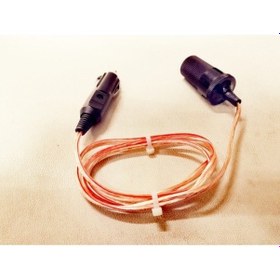 Resim 12 ve 24 Volt Uyumlu Araç Çakmaklık Uzatma Kablosu - 3 Metre 