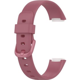 Resim Fitbit Luxe Silikon Renkli Toka Saat Bandı İçin Xdfind, Boyut: L Pembe 