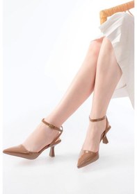 Resim No8 Home St-004 Vizon Rugan Günlük 7 Cm Topuklu Bayan Ayakkabı Çok Renkli 