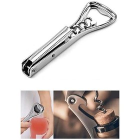 Resim Thentech Cam Şişe Kapak Açacağı Soda Kapağı Açacağı Şişe Mantar Tıpası Açacağı Tirbüşon Metal 