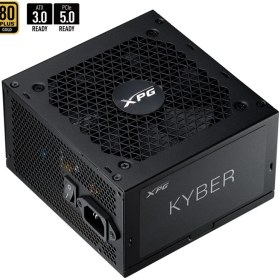 Resim Xpg Kyber 750W 80+Gold 120MM Fan Guc Kaynagı (KYBER-750W) 