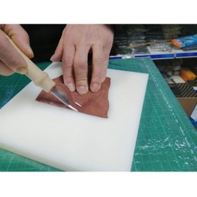 Resim srtfootcare Fransız Tarzı Deri Inceltme Bıçağı 8mm Deri El Aleti 