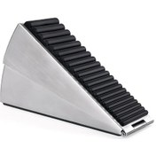 Resim Kapı Durdurucu, Ağır Hizmet Tipi Kapı Durdurucu Kama, Kapı Altı İçin Yüksek Kapı Durdurucu, Ayarlanabilir Yaylı Kapı Durdurucu Mükemmel Uyum Sağlar 