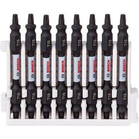 Resim Bosch Impact Ctrl Çift Taraf T15 65 MM Vidalama Ucu Paketi 8'li- 2608522342 