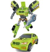 Resim Ctoys 39-89 Robota Dönüşen Sesli Araba Oyuncak 