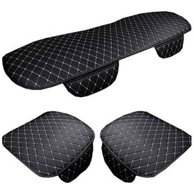 Resim Toyota Uyumlu Camry Beyaz Nakış Minder+Kemer Kılıfı (511055022) 