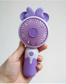 Resim Cartoon Usb Şarjlı El Fanı I Mini Taşınabilir Fan I Yaz Serinleticisi I Vantilatör I Taşınabilir Fan 
