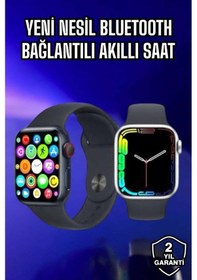 Resim Akıllı Saat Amoled Ekran Yeni Nesil Bluetooth Bağlantılı 