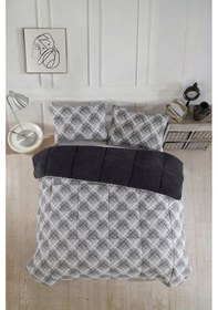 Resim Formeya Siyah Tek Kişilik Wellsoft Yorgan Yastık Kılıflı 