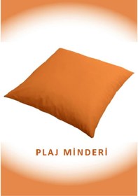 Resim Dekosoy Plaj Minderi 100cmx100cm Turuncu 