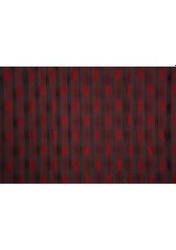 Resim Puanlı Model Bordo Renk İp Perde Hazır Düğmeleri Dikilmiş İp Perde 300 270 Cm Bordo 