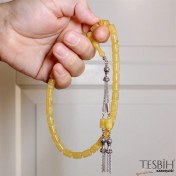 Resim Tesbih Kardeşliği Kapsül Model Sıkma Kehribar Tesbih TSB0208 