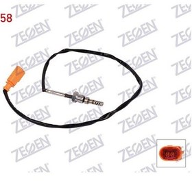 Resim Zegen-zegt1058 - Egt Sensoru Audı A3 1.6 Tdı 2013-2017 / Seat L 