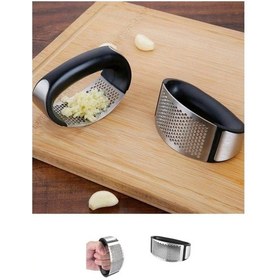 Resim Penguen Siyah Saplı Pratik Sarımsak Ezeceği 